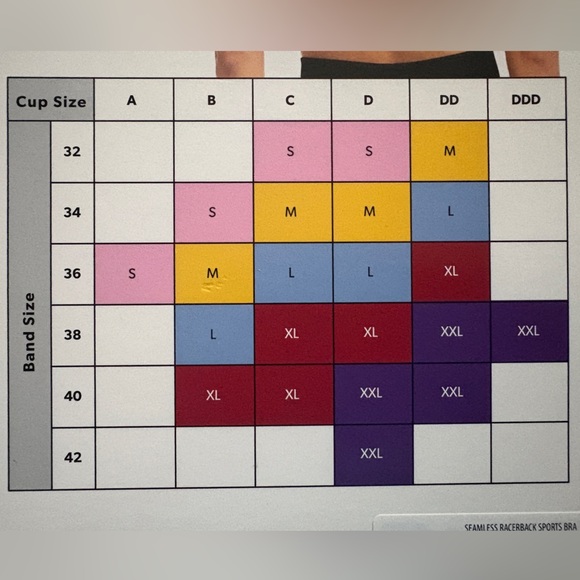 Member's Mark Seamless Racerback Sports Bra - Gray - Picture 3 of 3